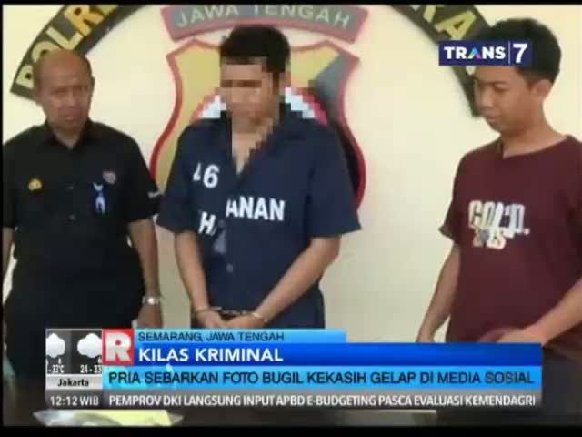 Pria ini Nekat Sebarkan Foto Bugil Kekasihnya di Medsos