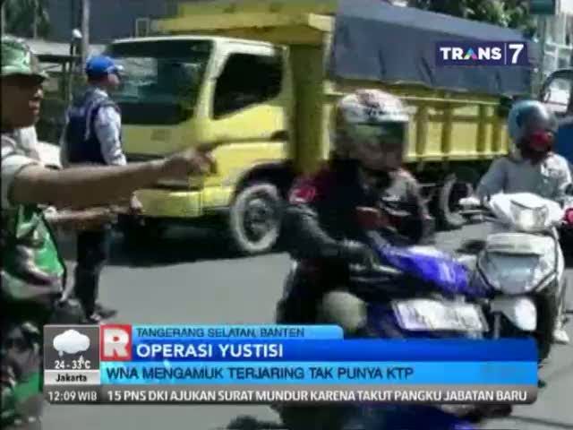 WNA Marah-marah Terjaring Operasi Yustisi