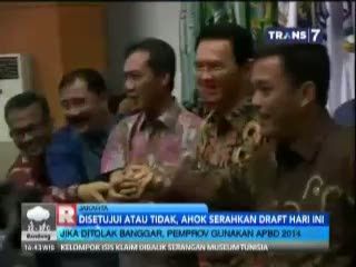 Finalisasi APBD 2015 akan Diserahkan Kemendagri