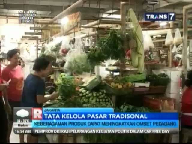 Pemprov DKI Terus Genjot Revitalisasi Pasar Tradisional