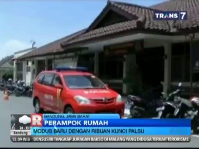Modus Baru, Rampok Seribu Kunci
