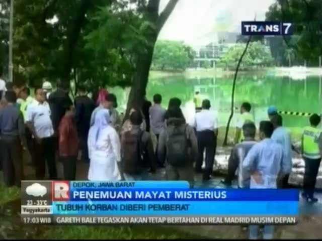 Pria Muda Ditemukan Tewas di Danau Kampus UI 