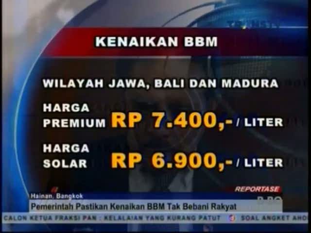 Pemerintah Pastikan Kenaikan BBM Tak Bebani Rakyat