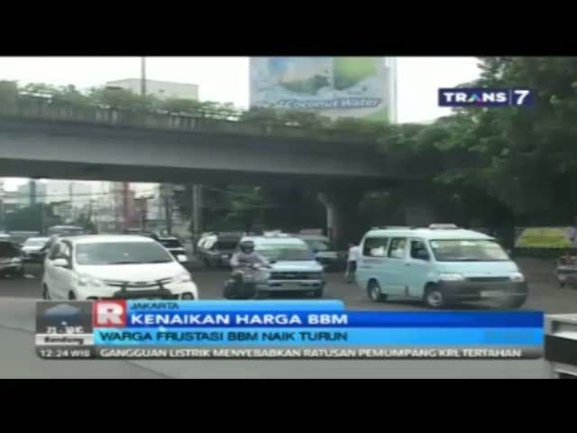 Warga Frustasi dengan Sistem BBM yang Naik Turun