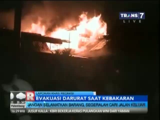 Evakuasi Darurat Saat Kebakaran