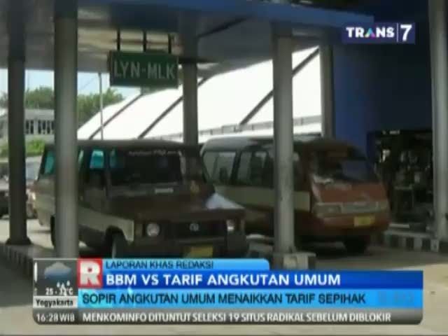 BBM VS Tarif Angkutan Umum