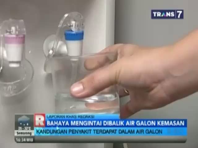 Ada Bahaya di Balik Galon Air Mineral