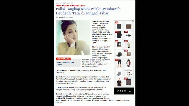 Bunuh Dedeuh, Pelaku Diduga Sakit Hati