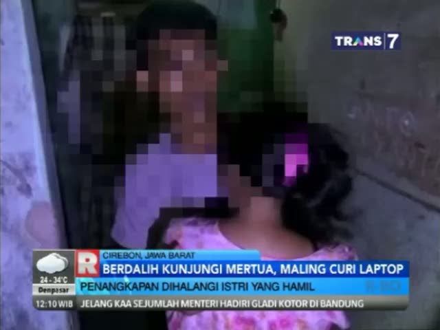 Berdalih Kunjungi Mertua, Maling Curi Laptop