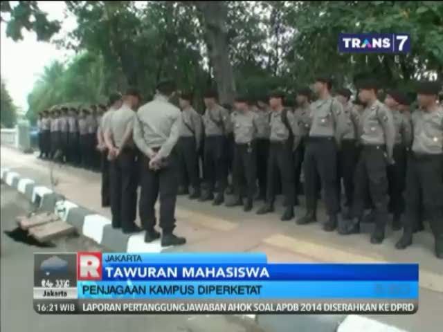 Menyusul Tawuran Susulan. Penjagaan Kampus Trisakti Diperketat