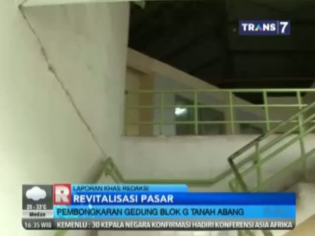 Revitalisasi Blok G Pasar Tanah Abang