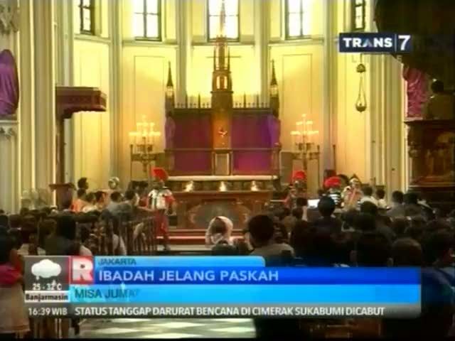 Misa Jumat Agung, Ibadah Jelang Paskah