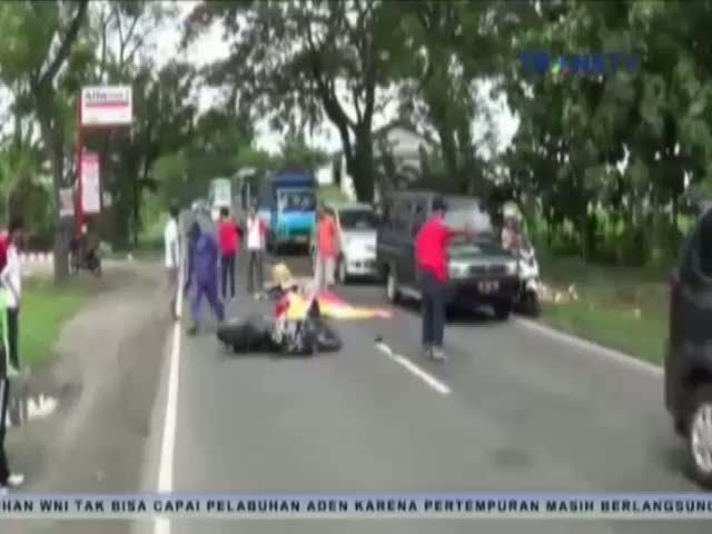2 Mahasiswa Tewas Terlindas Truk