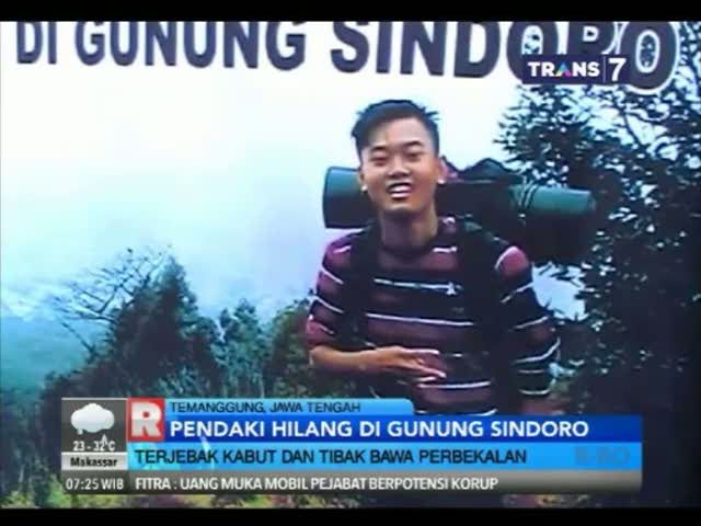 Pendaki Hilang di Gunung Sindoro