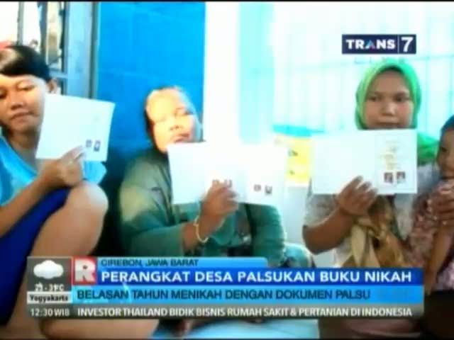 Pemalsuan Ratusan Buku Nikah oleh Perangkat Desa Terkuak