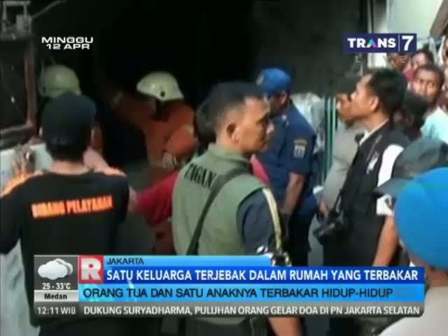 Tertutup Rapat Terali Besi, 1 Keluarga Tewas Terbakar di Rumahnya