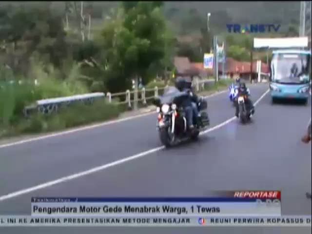 Seorang Pengendara Moge Tabrak Pemotor Hingga Tewas