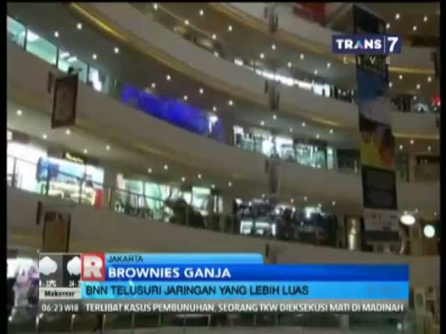 BNN Telusuri Jaringan Penjual Brownies Ganja