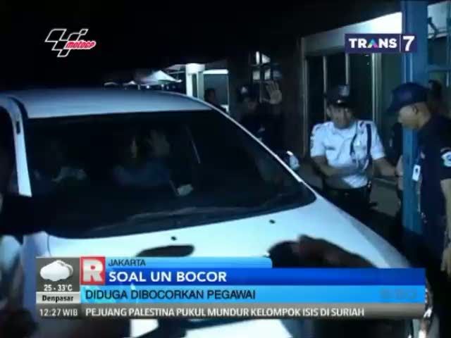 Soal UN yang Bocor Diduga Dilakukan Karyawan Percetakan