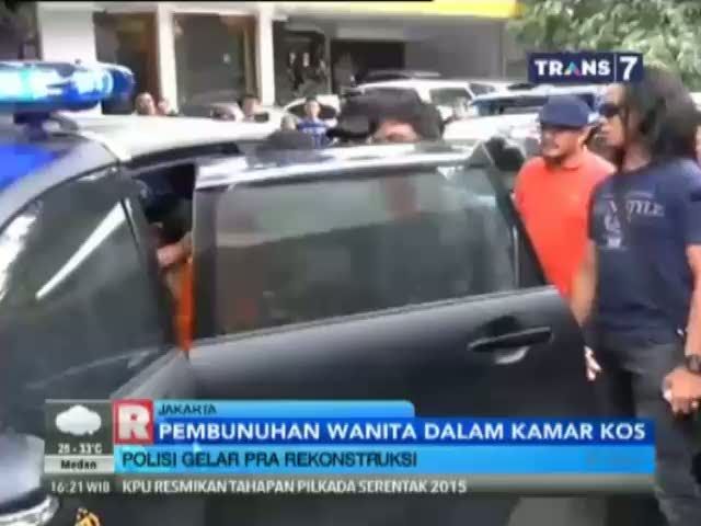 Polisi Gelar Pra Rekonstruksi Pembunuhan Deudeuh Alfisahrin