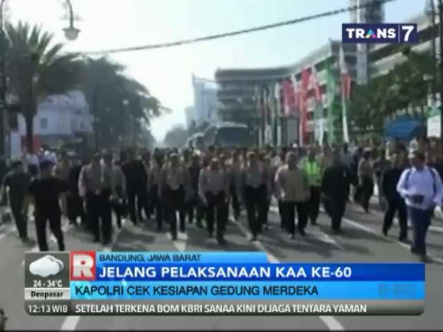 Kapolri Cek Kesiapan Gedung Merdeka