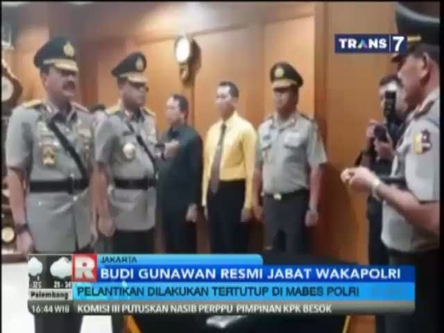 Budi Gunawan Resmi Jabat Wakapolri