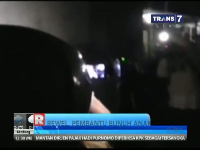 Rewel, Pembantu Bunuh Anak Majikan