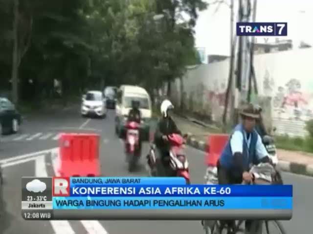 Warga Bandung Pusing Arus Lalin Dialihkan