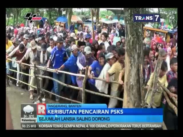 Keributan Pencairan Dana PSKS