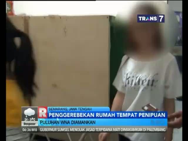 Polisi Gerebek Sarang Penipuan Online