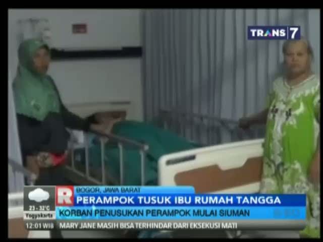 Pelaku Penusukan Seorang Ibu Adalah Tetangga Dekat 
