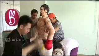Menjadi Inspirasi, Seniman Filipina Bikin Patung Roti Pacquiao