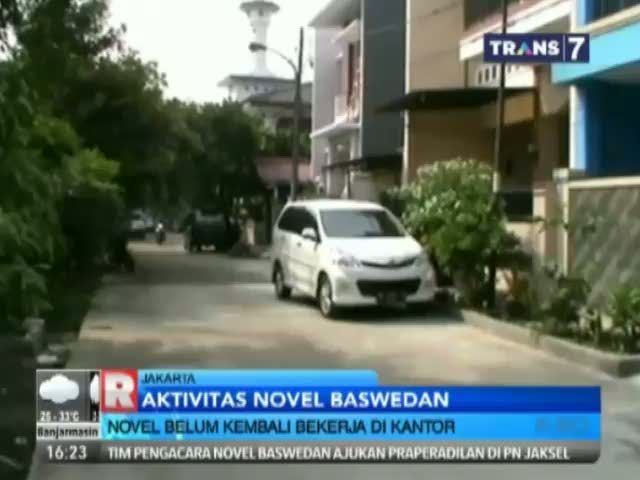 Novel Baswedan Belum Kembali Bekerja di Kantor