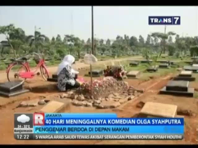 40 Hari Meninggalnya Komedian Olga Syahputra