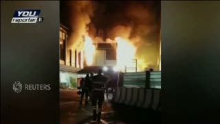 Kebakaran Besar di Bandara Roma, Video Amatir Ini Sempat Merekamnya