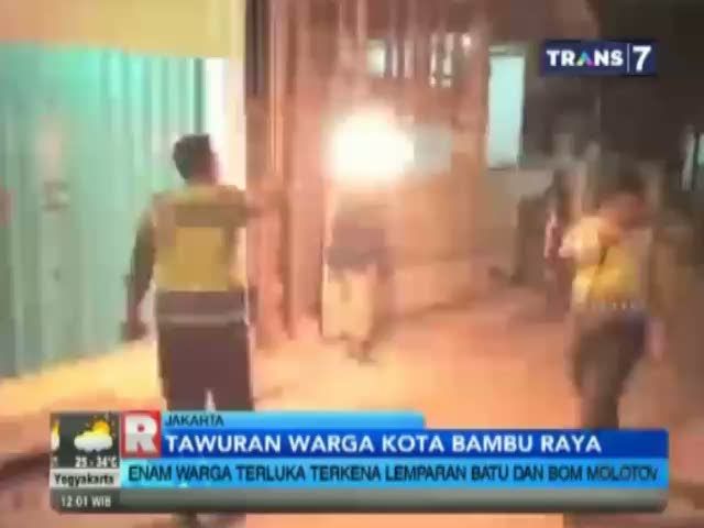 Tawuran Warga Kota Bambu Raya, Palmerah