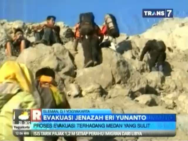 Evakuasi Jasad Eri Terkendala Medan