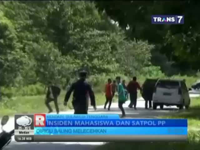 Tawuran Mahasiswa dan Satpol PP