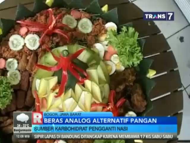 Beras Analog Alternatif Pangan