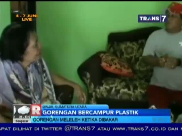 Pisang Goreng Mengandung Plastik
