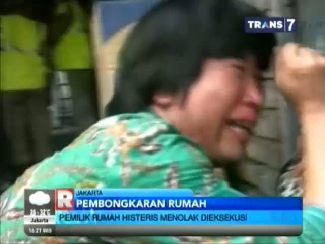 Pemilik Rumah di Gunung Sahari Menolak Dieksekusi