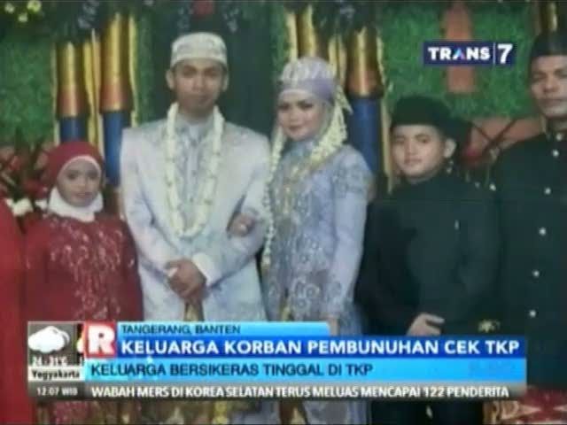 Keluarga Korban Pembunuhan Bersikeras Tinggal di TKP