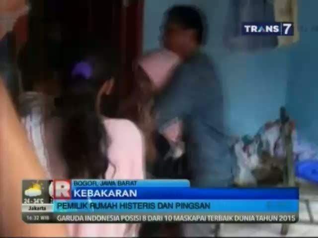 Kebakaran, Pemilik Tak Kuasa dan Pingsan 
