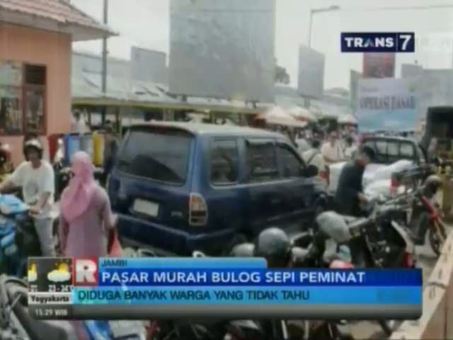 Pasar Murah Sepi Peminat