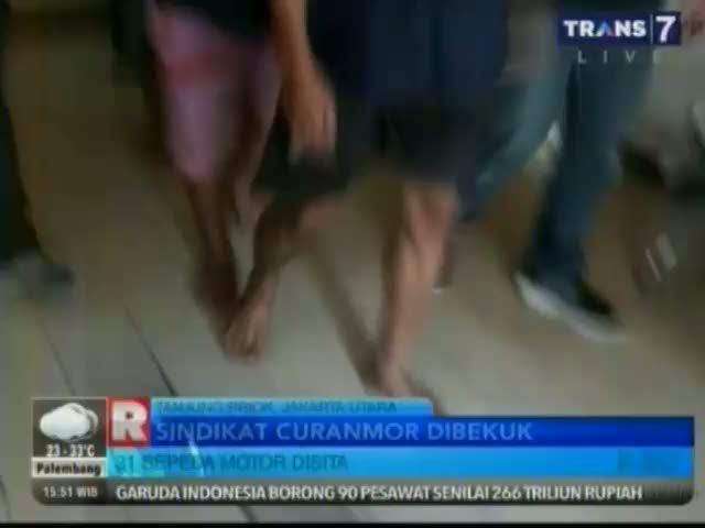 Sindikat Curanmor Dibekuk, 31 Sepeda Motor Disita