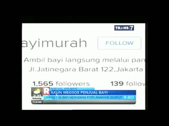 Protes Orang Tua Bayi Di Jual Di Instagram