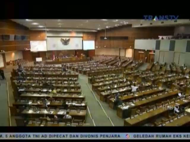 Rapat Paripurna DPR Setujui Dana Aspirasi