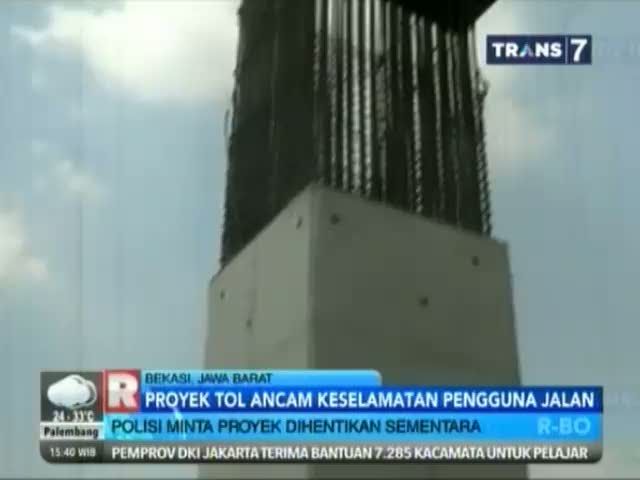 Proyek Becakayu Diminta Dihentikan Sementara