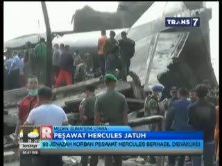 90 Jenazah Korban Jatuhnya Hercules Berhasil Dievakuasi