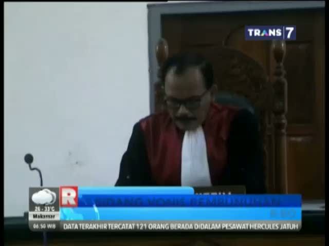 Sidang Vonis Pembunuhan